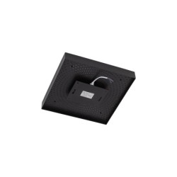 Plafonas LID SQUARE LED 50W 3000K IP20 Juoda