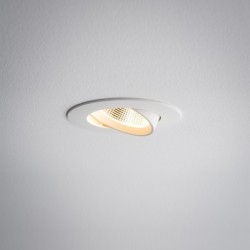 Įleidžiamas lubinis šviestuvas EGINA LED 5W 3000K IP20 Balta
