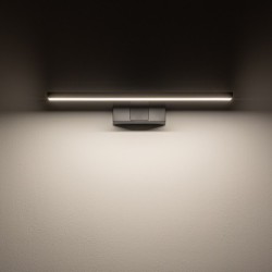 Sieninis šviestuvas CEZANNE LED S LED 8W 3000K IP44 Juoda