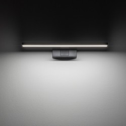 Sieninis šviestuvas CEZANNE LED S LED 8W 4000K IP44 Juoda