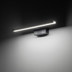 Sieninis šviestuvas CEZANNE LED S LED 8W 4000K IP44 Juoda