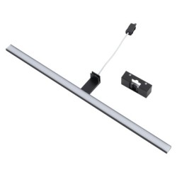 Sieninis šviestuvas CEZANNE LED L LED 15W 4000K IP44 Juoda
