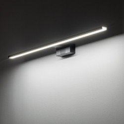 Sieninis šviestuvas CEZANNE LED L LED 15W 4000K IP44 Juoda