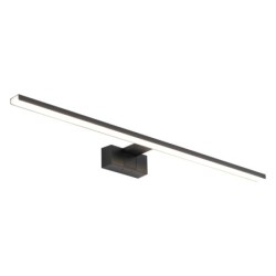 Sieninis šviestuvas CEZANNE LED L LED 15W 3000K IP44 Juoda