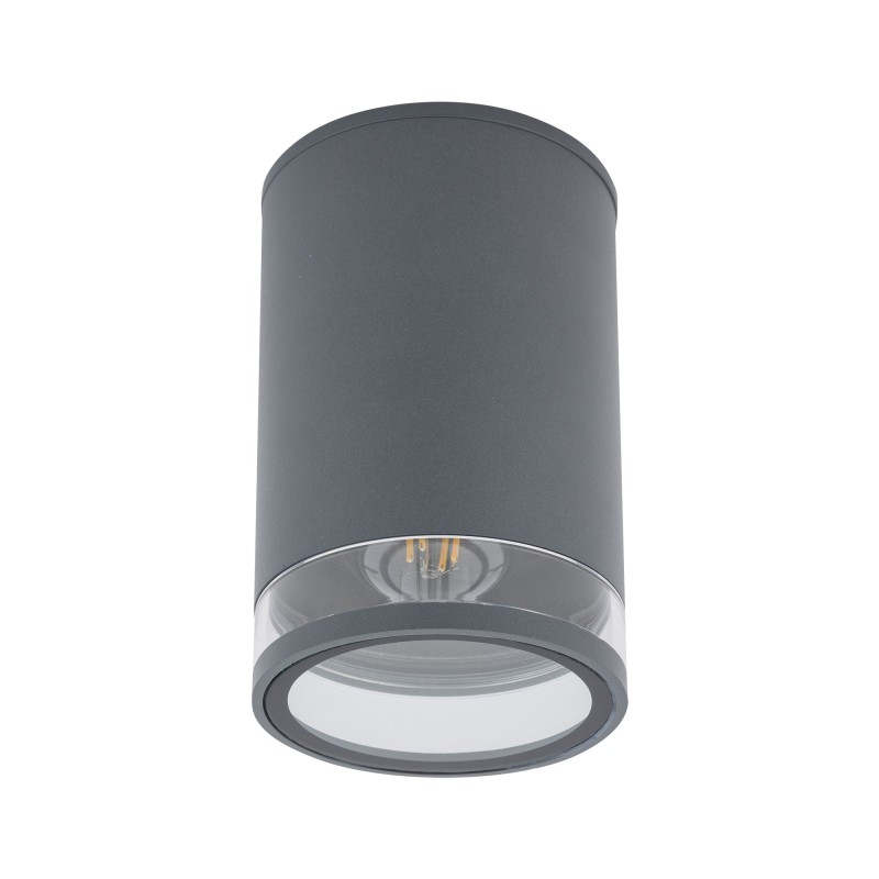 Lauko lubinis šviestuvas ROCK PRO 1xE27 IP44 Grafitinė