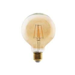 Lemputė BULB VINTAGE LED E27 6W 2200K IP20 Skaidri gintaro