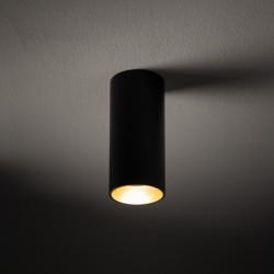 Taškinis šviestuvas MONO S GU10 IP20 Juoda