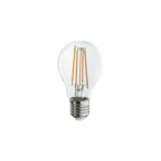 LED lemputė BULB A60 E27 LED 3000K IP20 Gintarinė