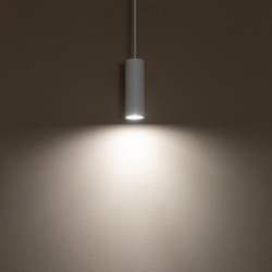 Pakabinamas šviestuvas FOURTY S 1xGU10 IP20 Balta