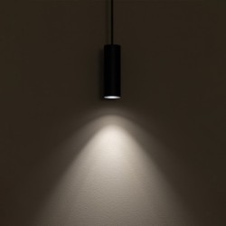 Pakabinamas šviestuvas FOURTY S GU10 IP20 Juoda