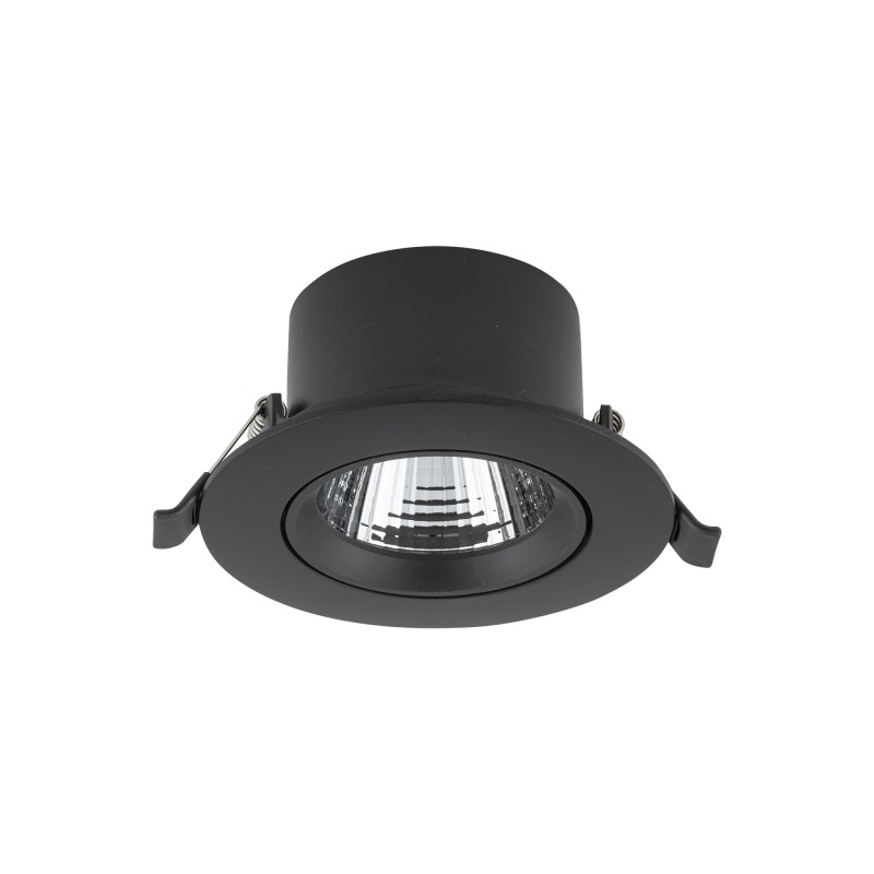 Įleidžiamas lubinis šviestuvas EGINA LED 5W 3000K IP20 Juoda
