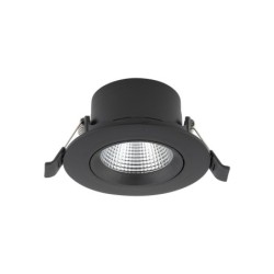 Įleidžiamas lubinis šviestuvas EGINA LED LED 10W 4000K IP20 Juoda