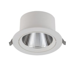 Įleidžiamas lubinis šviestuvas EGINA LED 15W 3000K IP20 Balta