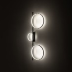 Sieninis šviestuvas CIRCOLO LED LED 33W 3000K IP20 Juoda