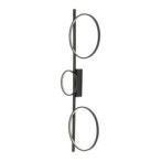 Sieninis šviestuvas CIRCOLO LED LED 33W 3000K IP20 Juoda
