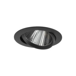 Įleidžiamas lubinis šviestuvas EGINA LED LED 15W 3000K IP20 Juoda