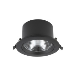 Įleidžiamas lubinis šviestuvas EGINA LED 15W 4000K IP20 Juoda