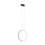 Pakabinamas šviestuvas CIRCOLO LED S LED 18W 3000K IP20 Juoda