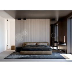 Pakabinamas šviestuvas CIRCOLO LED M LED 21W 3000K IP20 Juoda