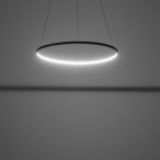 Pakabinamas šviestuvas CIRCOLO LED M LED 21W 3000K IP20 Juoda