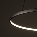 Pakabinamas šviestuvas CIRCOLO LED M LED 21W 3000K IP20 Juoda