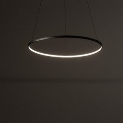 Pakabinamas šviestuvas CIRCOLO LED M LED 21W 3000K IP20 Juoda