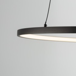 Pakabinamas šviestuvas CIRCOLO LED M LED 21W 3000K IP20 Juoda