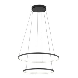 Pakabinamas šviestuvas CIRCOLO LED LED 35W 3000K IP20 Juoda
