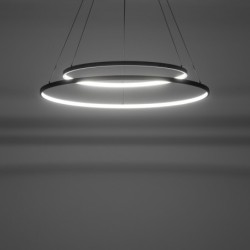 Pakabinamas šviestuvas CIRCOLO LED LED 35W 3000K IP20 Juoda