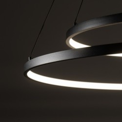 Pakabinamas šviestuvas CIRCOLO LED LED 35W 3000K IP20 Juoda