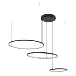 Pakabinamas šviestuvas CIRCOLO LED LED 45W 3000K IP20 Juoda