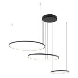 Pakabinamas šviestuvas CIRCOLO LED LED 45W 3000K IP20 Juoda