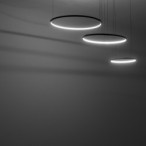 Pakabinamas šviestuvas CIRCOLO LED LED 45W 3000K IP20 Juoda