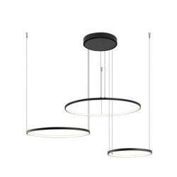 Pakabinamas šviestuvas CIRCOLO LED LED 45W 3000K IP20 Juoda