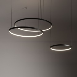 Pakabinamas šviestuvas CIRCOLO LED LED 45W 3000K IP20 Juoda
