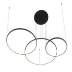 Pakabinamas šviestuvas CIRCOLO LED LED 45W 3000K IP20 Juoda