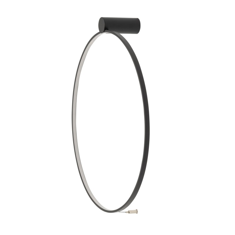 Sieninis šviestuvas CIRCOLO LED M LED 21W 3000K IP20 Juoda
