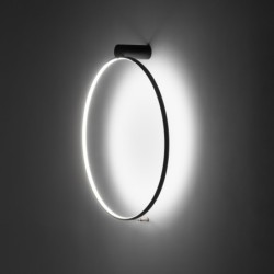 Sieninis šviestuvas CIRCOLO LED M LED 21W 3000K IP20 Juoda