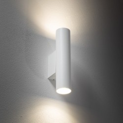 Sieninis šviestuvas FOURTY WALL M 2xGU10 IP20 Balta