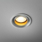 Įleidžiamas šviestuvas MONO SLIDE GU10 IP20 Balta