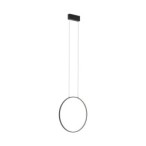 Pakabinamas šviestuvas CIRCOLO LED S LED 18W 4000K IP20 Juoda