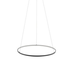 Pakabinamas šviestuvas CIRCOLO LED M LED 21W 4000K IP20 Juoda