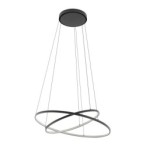 Pakabinamas šviestuvas CIRCOLO LED 35W 4000K IP20 Juoda