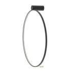 Sieninis šviestuvas CIRCOLO LED M LED 21W 4000K IP20 Juoda