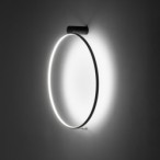 Sieninis šviestuvas CIRCOLO LED M LED 21W 4000K IP20 Juoda