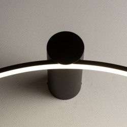 Sieninis šviestuvas CIRCOLO LED M LED 21W 4000K IP20 Juoda