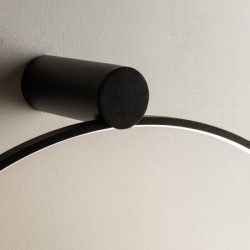 Sieninis šviestuvas CIRCOLO LED M LED 21W 4000K IP20 Juoda