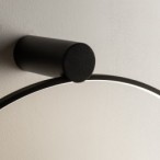 Sieninis šviestuvas CIRCOLO LED M LED 21W 4000K IP20 Juoda