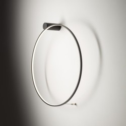 Sieninis šviestuvas CIRCOLO LED M LED 21W 4000K IP20 Juoda