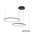 Pakabinamas šviestuvas CIRCOLO LED 45W 4000K Juoda